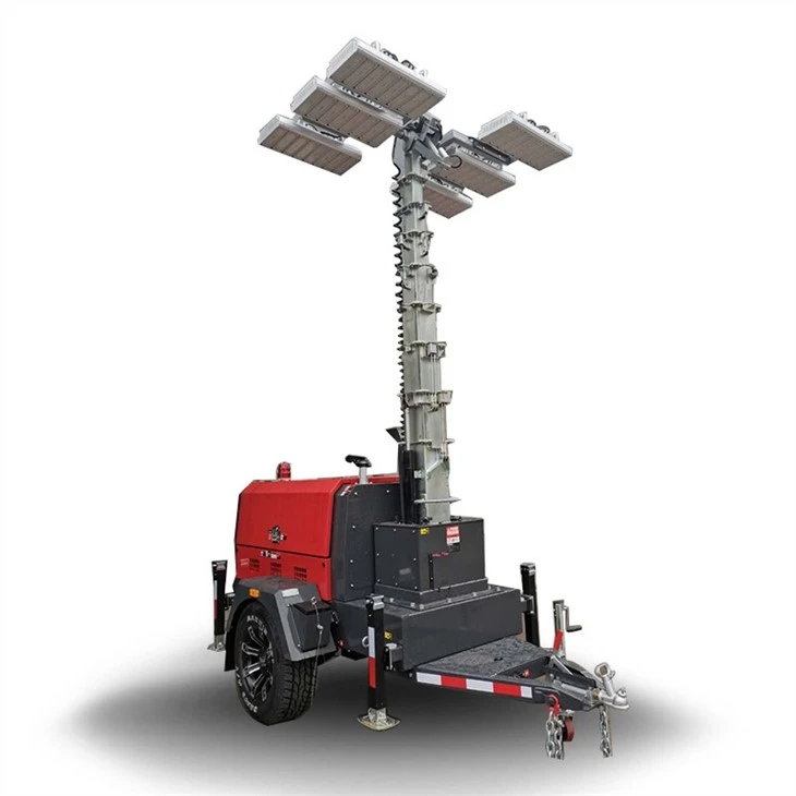 Light Tower With 20KW Perkins Genset