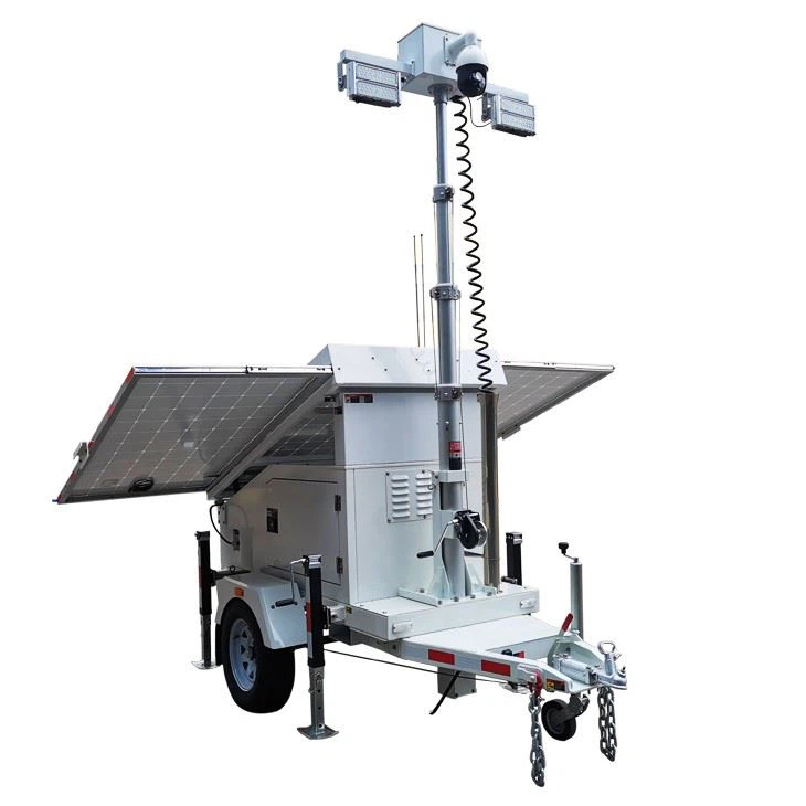 Military Cctv Light Tower For Exercises